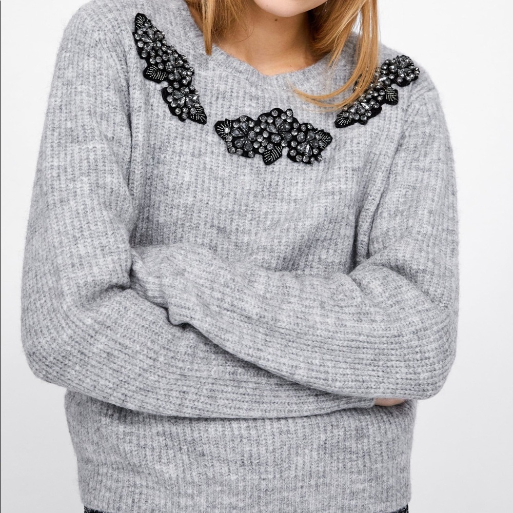 ZARA| Luxury Rib-Knit Sweater